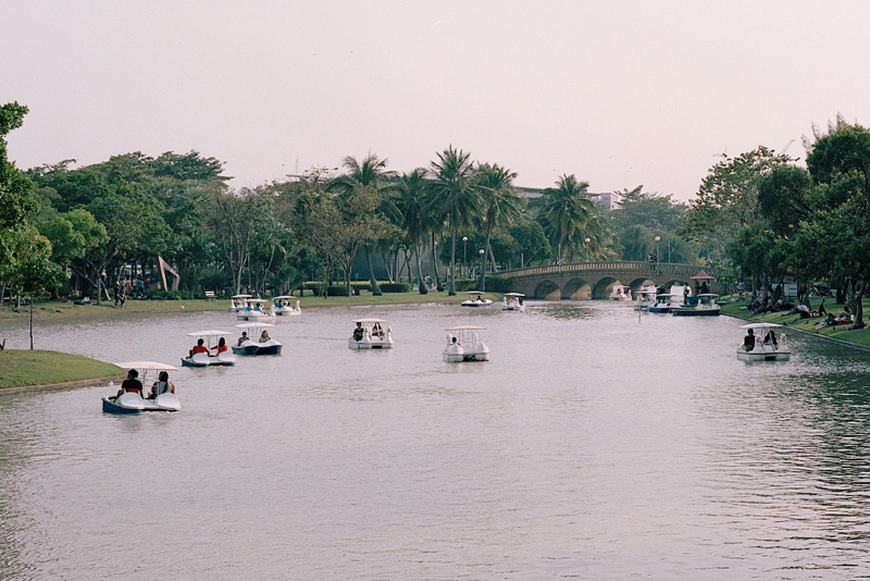 paddle boats in bangkok